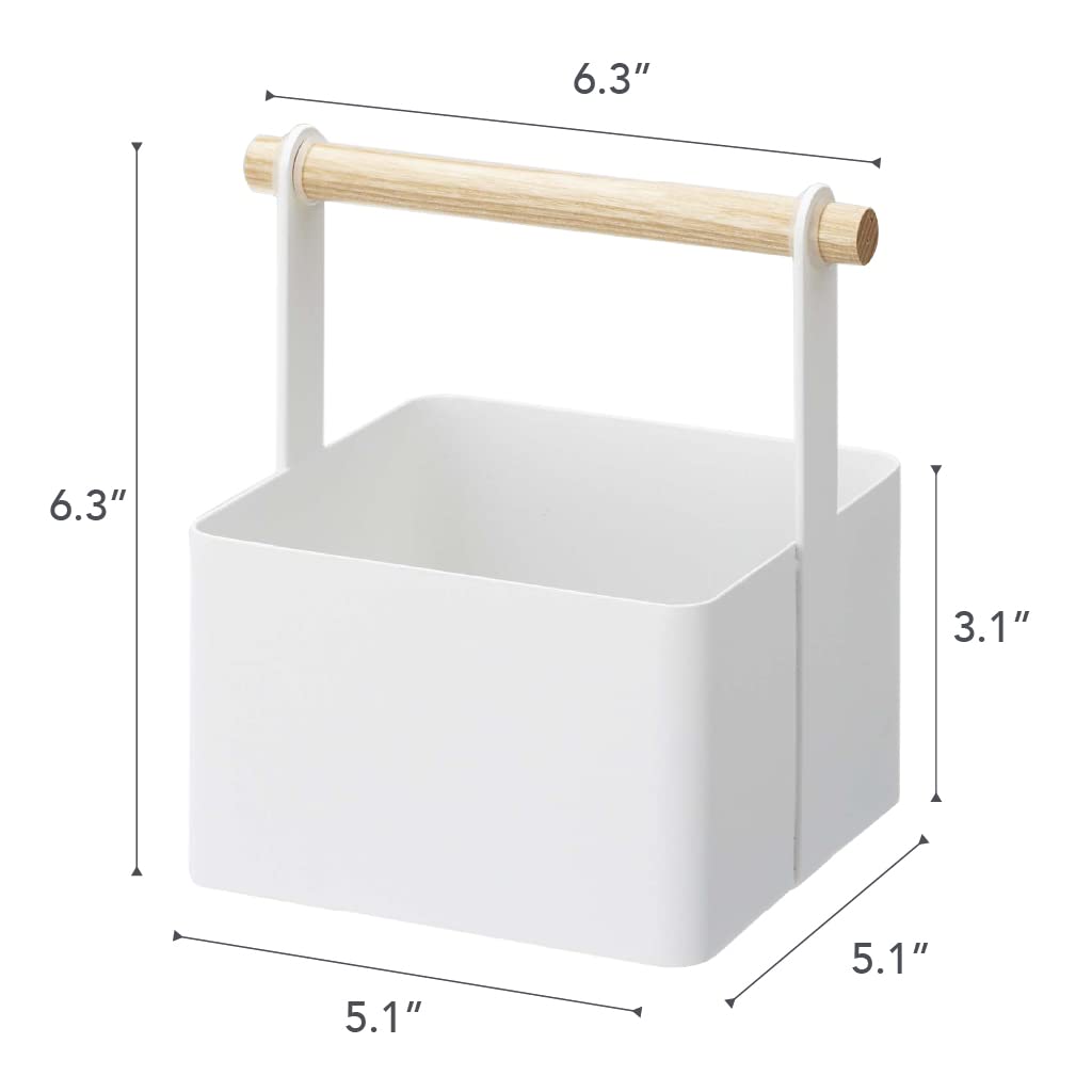 Small Steel Wood Storage Basket A651