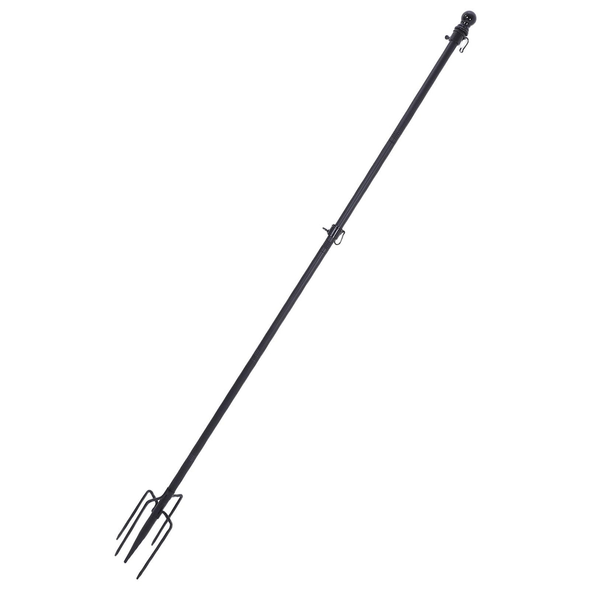 Stainless Steel Flag Pole Holder with 5 Prongs N903589