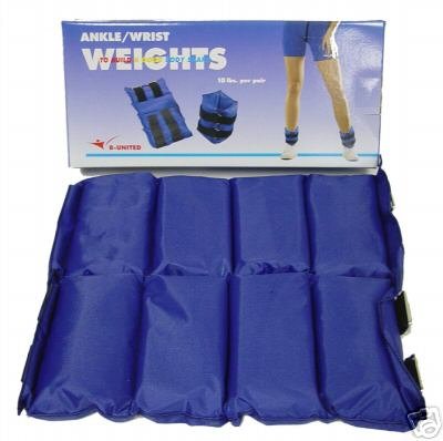 Adjustable Ankle Wrist Weights 10lb Pair K983057