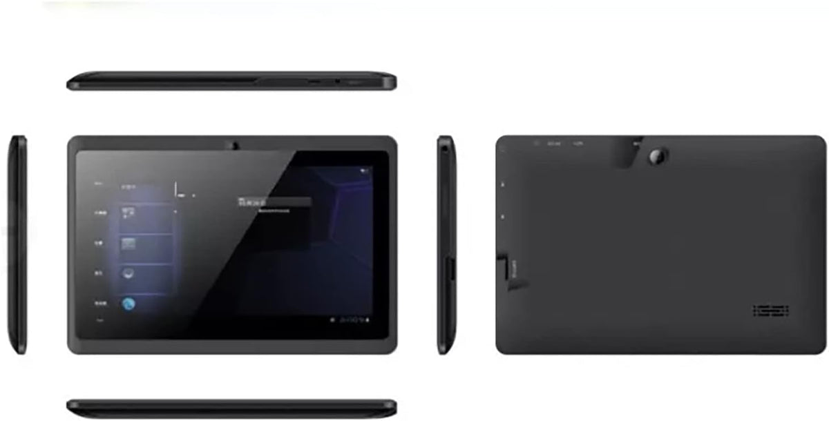 Android Tablet 7-inch HD Display 1GB +8GB 3000 mAh Black Q941602