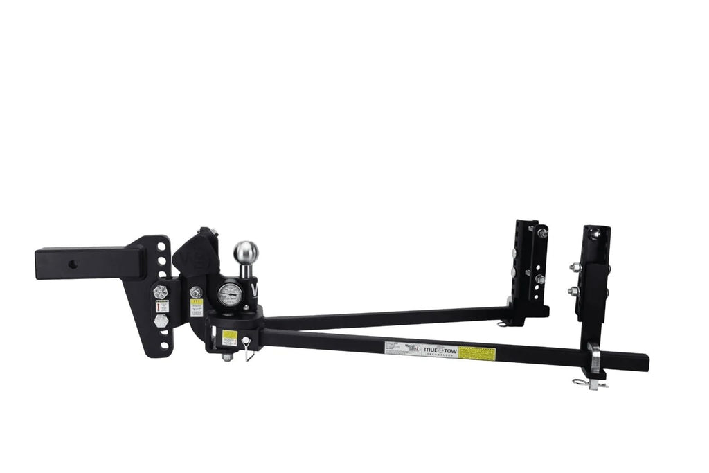 Weight Distribution Hitch with Anti-Sway, 6" Drop, 2.5" Shank, 12,500-lb Towing F391