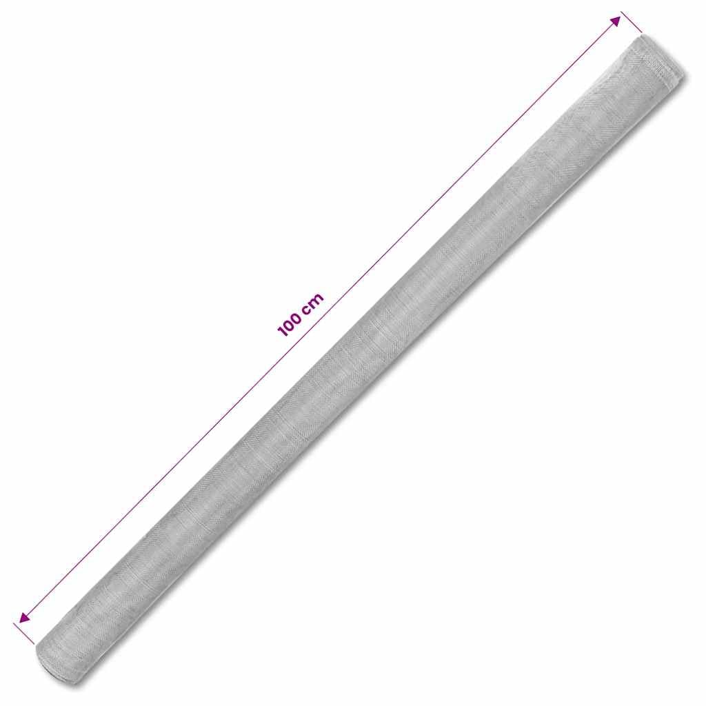 Aluminum Mesh Screen 39.4x196.9 Inch Silver Mesh Roll K8641