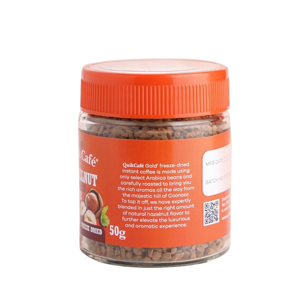 Hazelnut Freeze Dried Instant Coffee 1.76 oz T622422