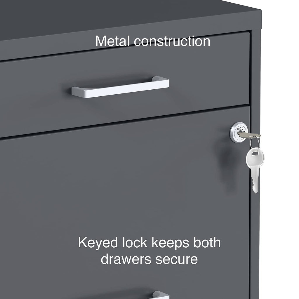 3 Drawer Letter Size Lockable File Cabinet X547345