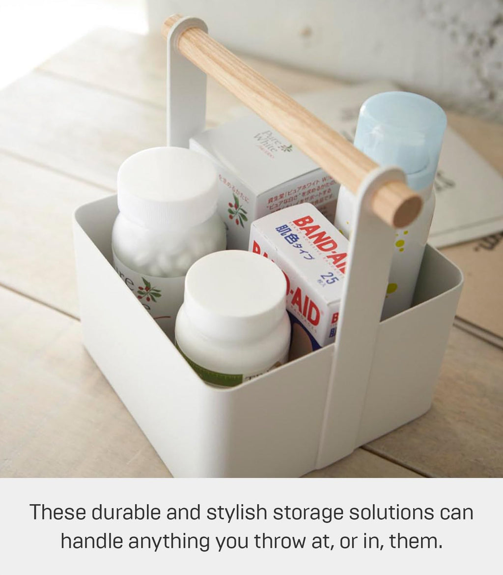 Small Steel Wood Storage Basket A651