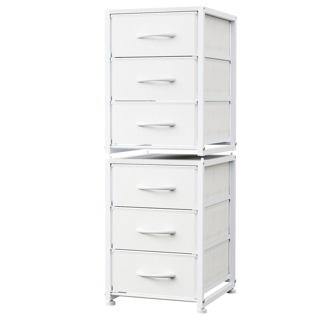 2-Pack Stackable 3-Tier Fabric Storage Drawers M254