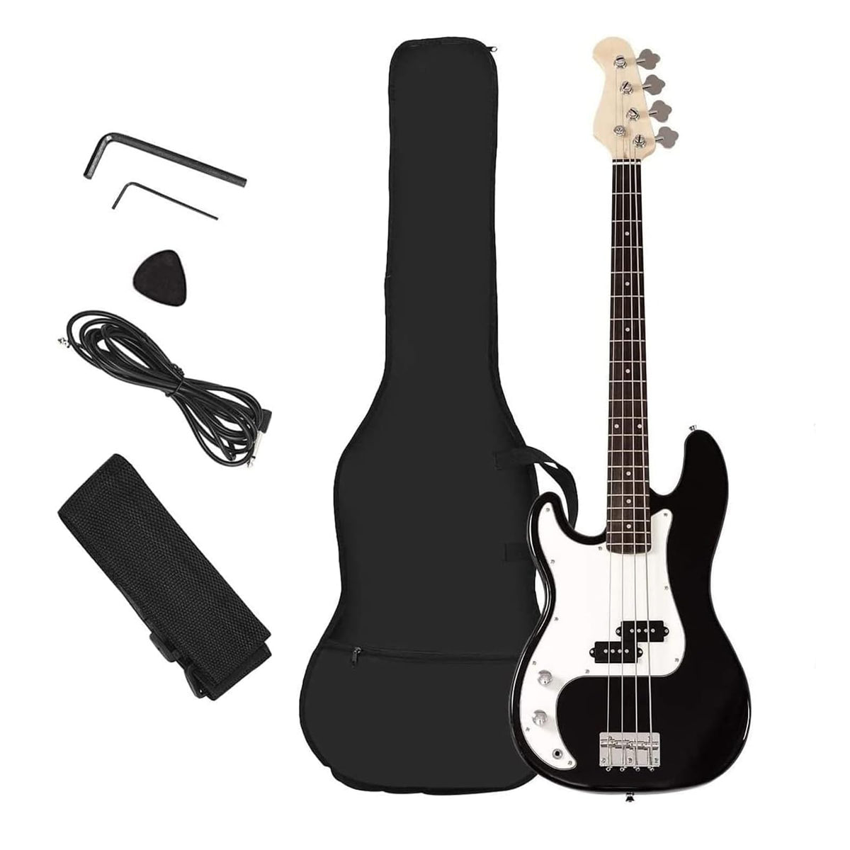 Full Size 4 String Electric Bass Guitar with Bag O16938