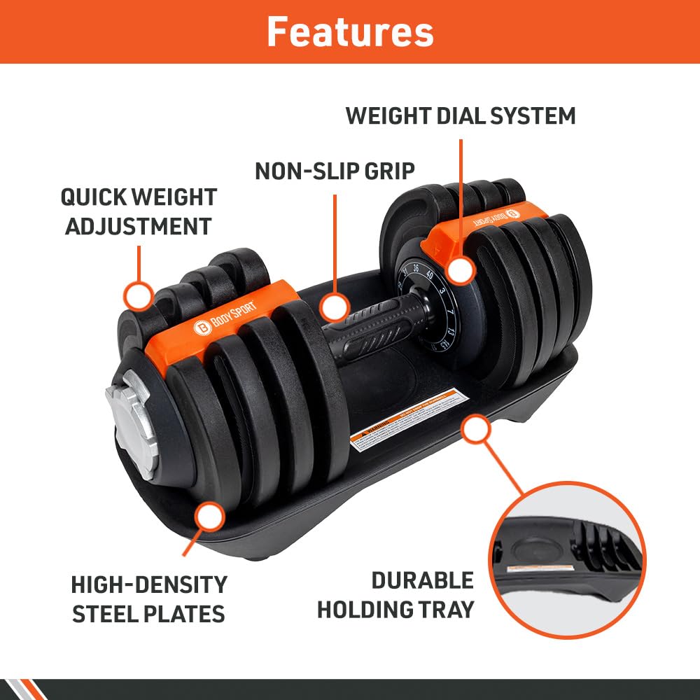 40 Pound Adjustable Dumbbells F14551