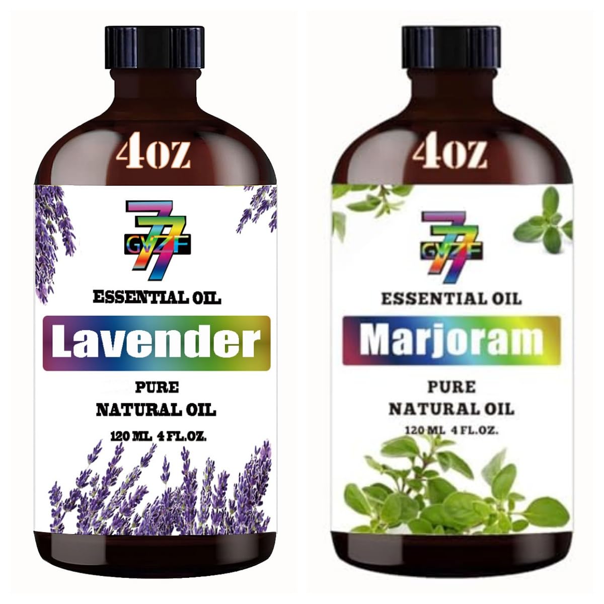 4 Fl Oz Lavender and Marjoram Essential Oil Sets G324237
