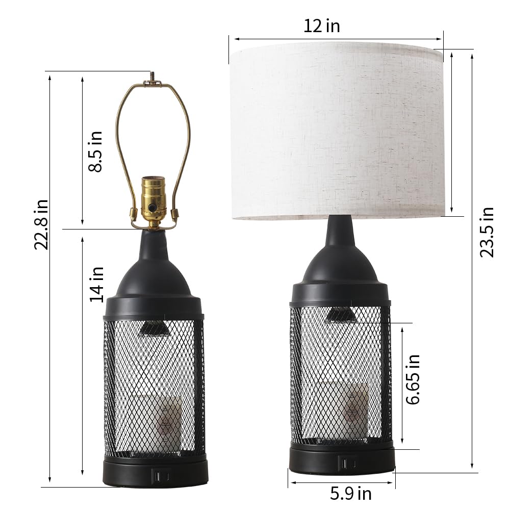 Electric Candle Warmer Lamp with 2 Bulbs C585
