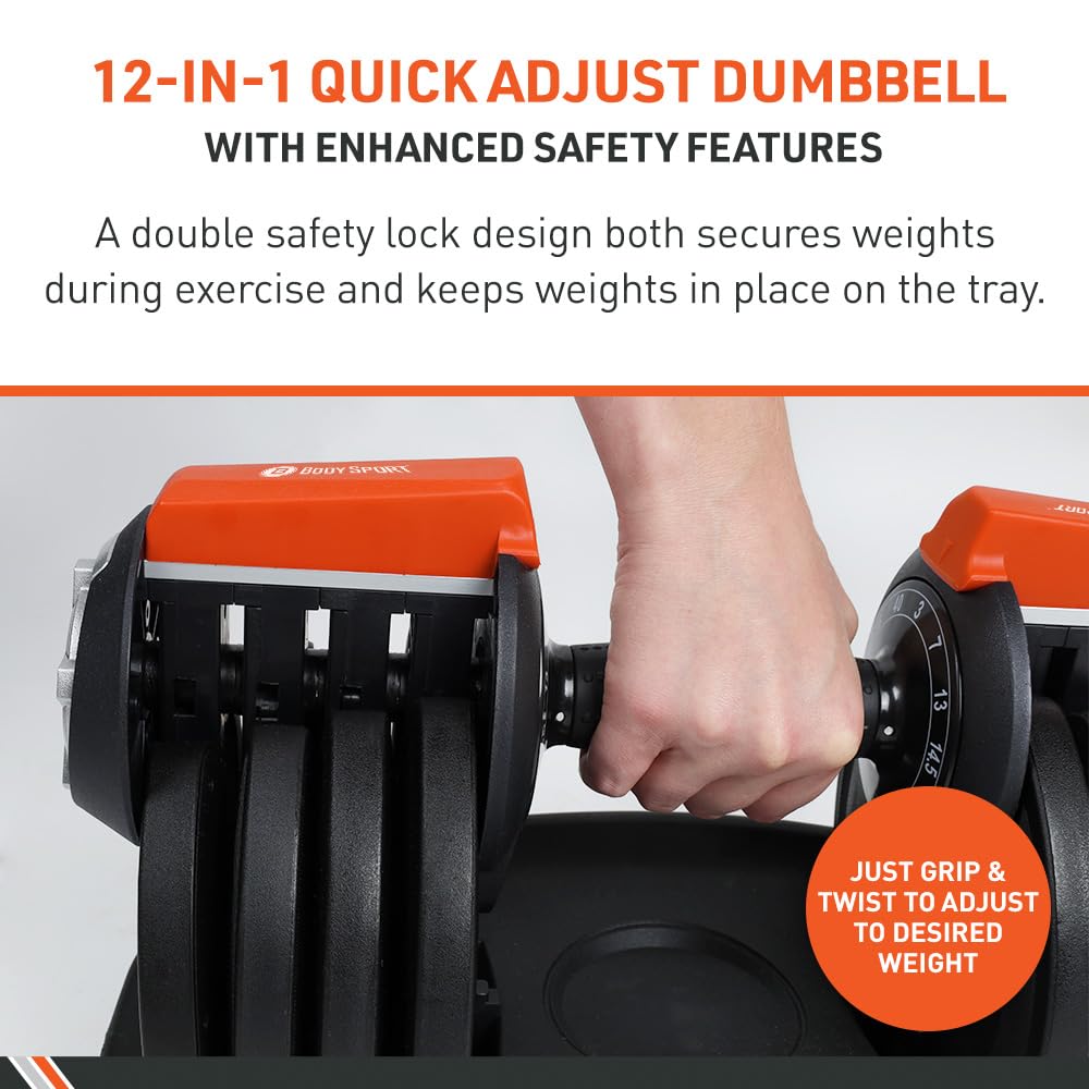 40 Pound Adjustable Dumbbells F14551
