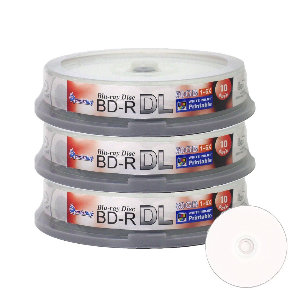 30 Pack 50gb 6X Blu-ray Disc L69844