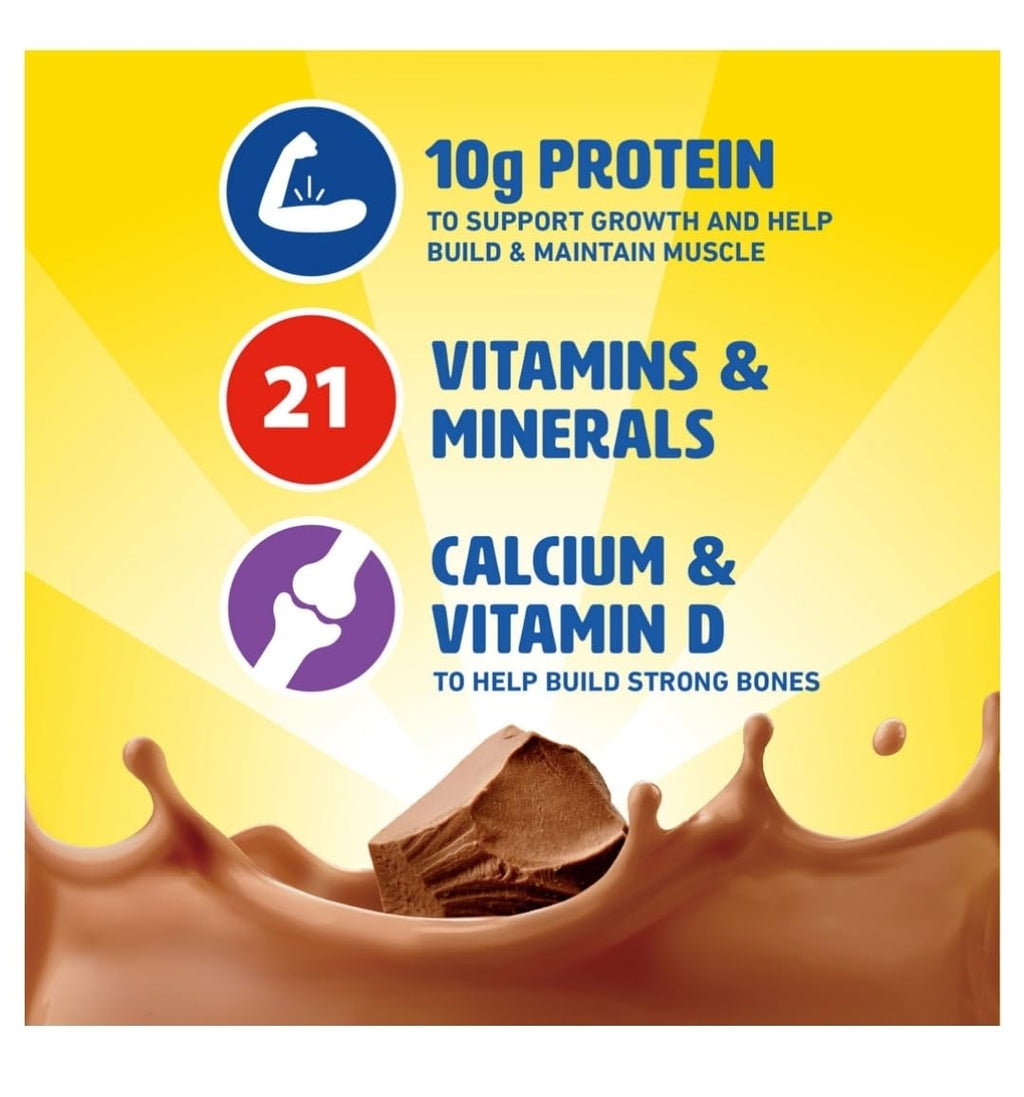 High-Protein Nutritional Shakes Milk Chocolate 8 fl oz 24 Ct G662558