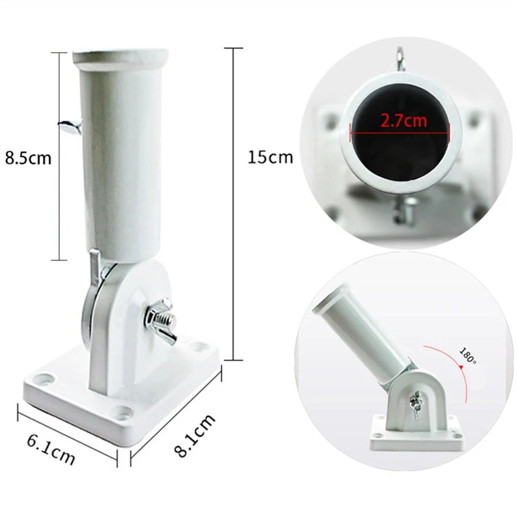Aluminum Adjustable Wall Mounted Flag Holder U422