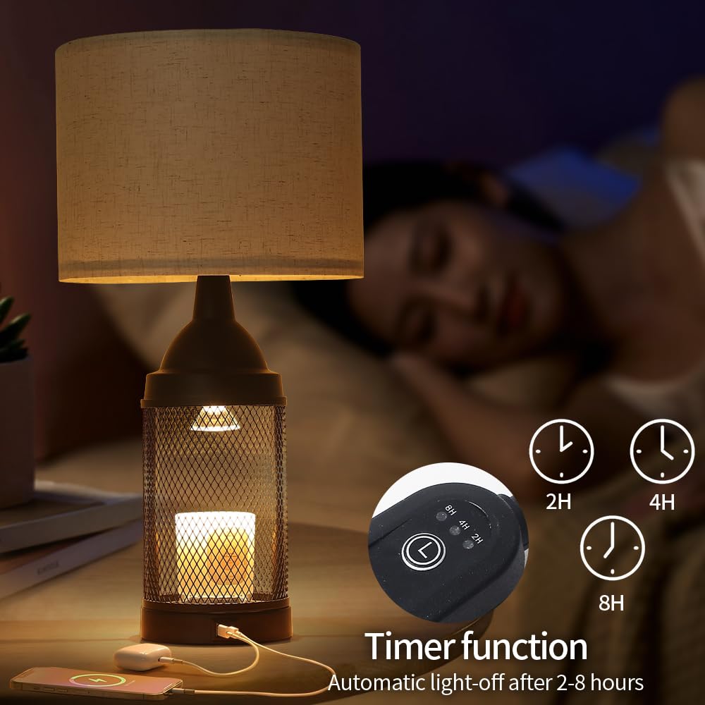 Electric Candle Warmer Lamp with 2 Bulbs C585