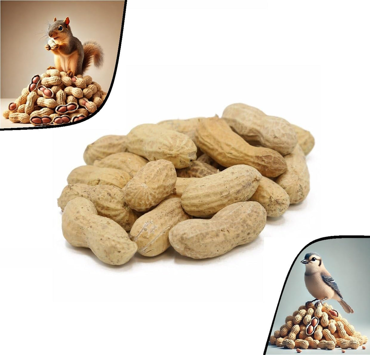Raw Jumbo Peanuts in the Shell 10 LB Bag F5037