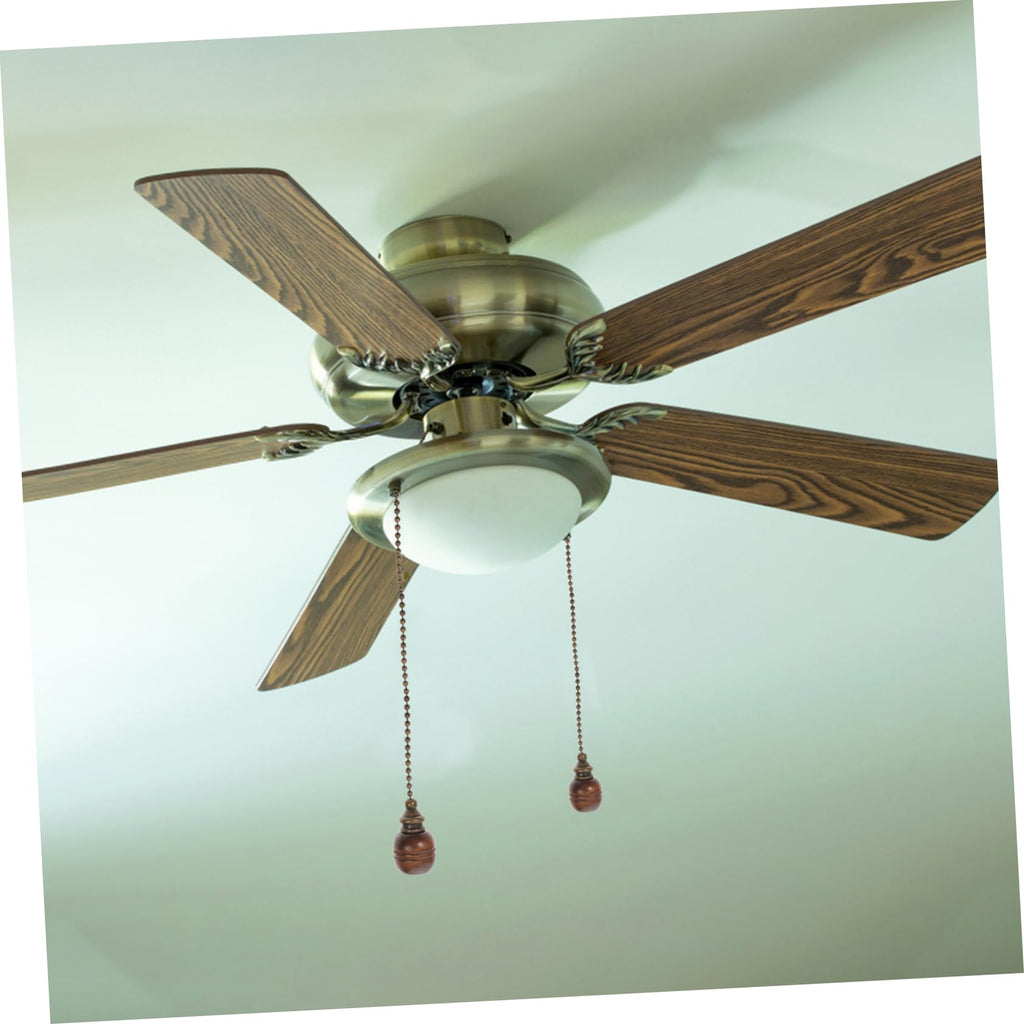 Wooden Ceiling Fan Pull Chain Set of 2 D508436
