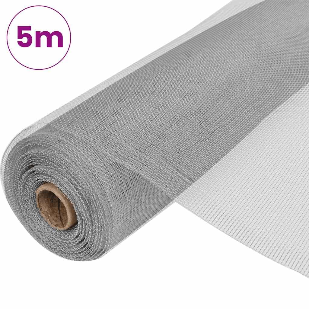 Aluminum Mesh Screen 39.4x196.9 Inch Silver Mesh Roll K8641