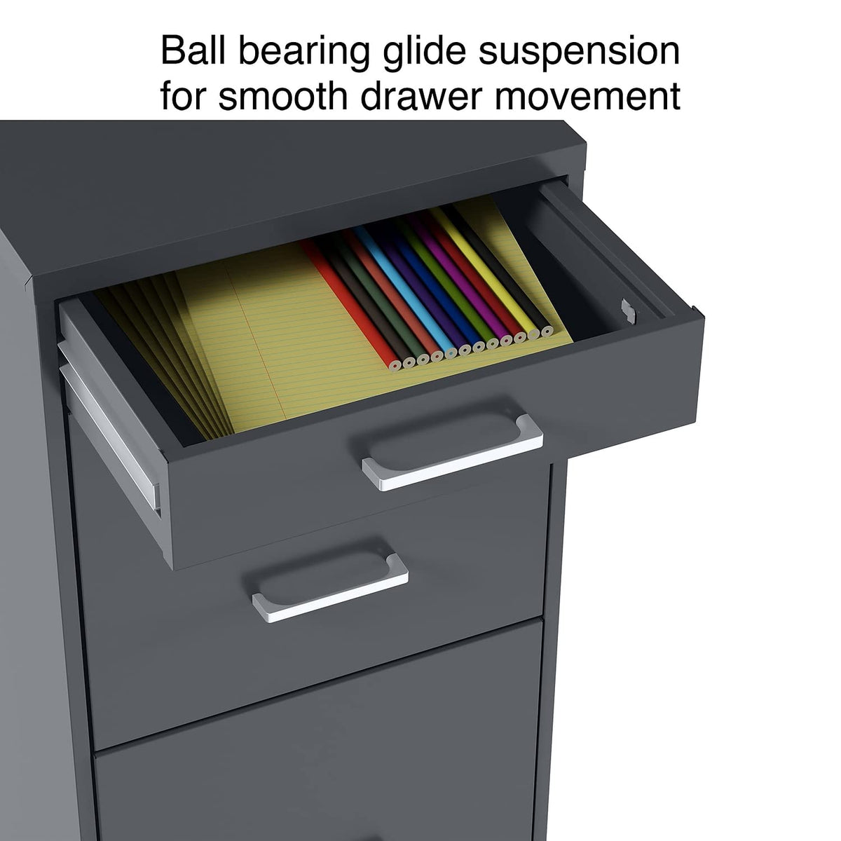 3 Drawer Letter Size Lockable File Cabinet X547345