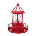 Solar Powered Rotating Lighthouse Garden Light V746676