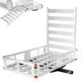 50"x 29.5" Aluminum Hitch Cargo Carrier with Ramp G61660