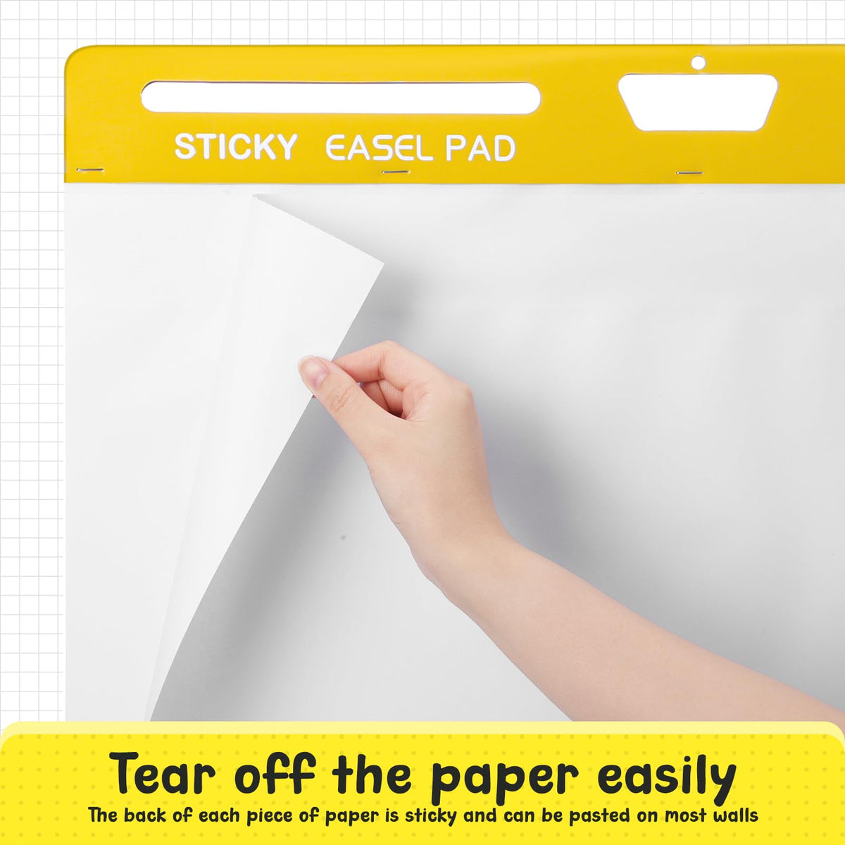 Thickened Sticky Easel Pad, 25 x 30 In, 20 Sheets/pad G337
