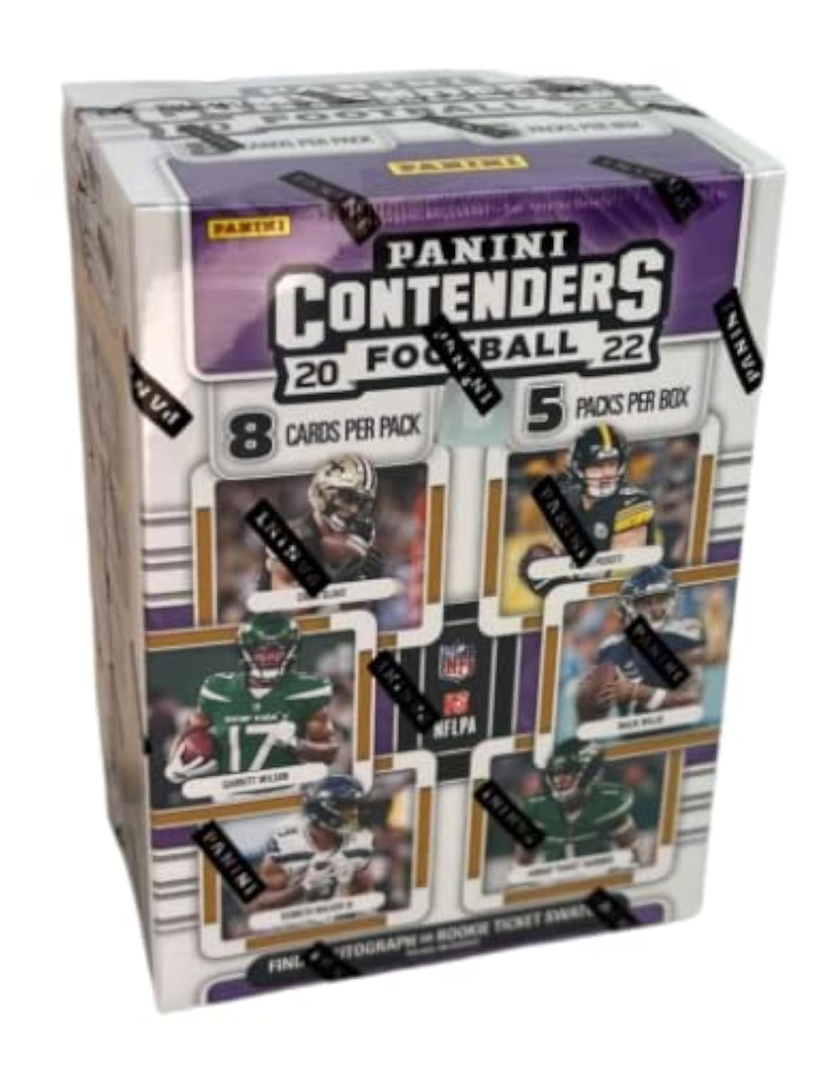 NFL Football Blaster Value Box 8 Cards Per Pack 5 Packs Per Box Z875