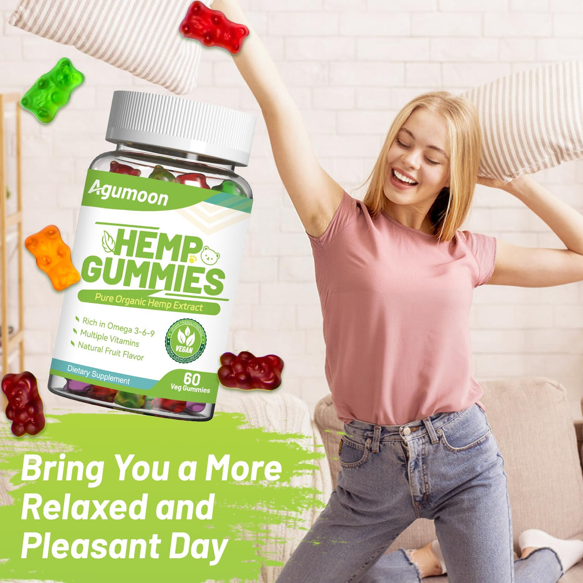 Hemp Gummies 2 Packs L466