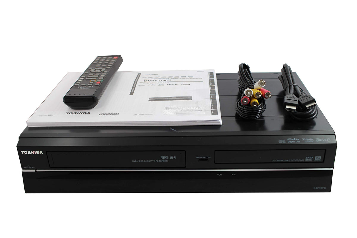 VHS to DVD Recorder VCR Combo with Remote P28250