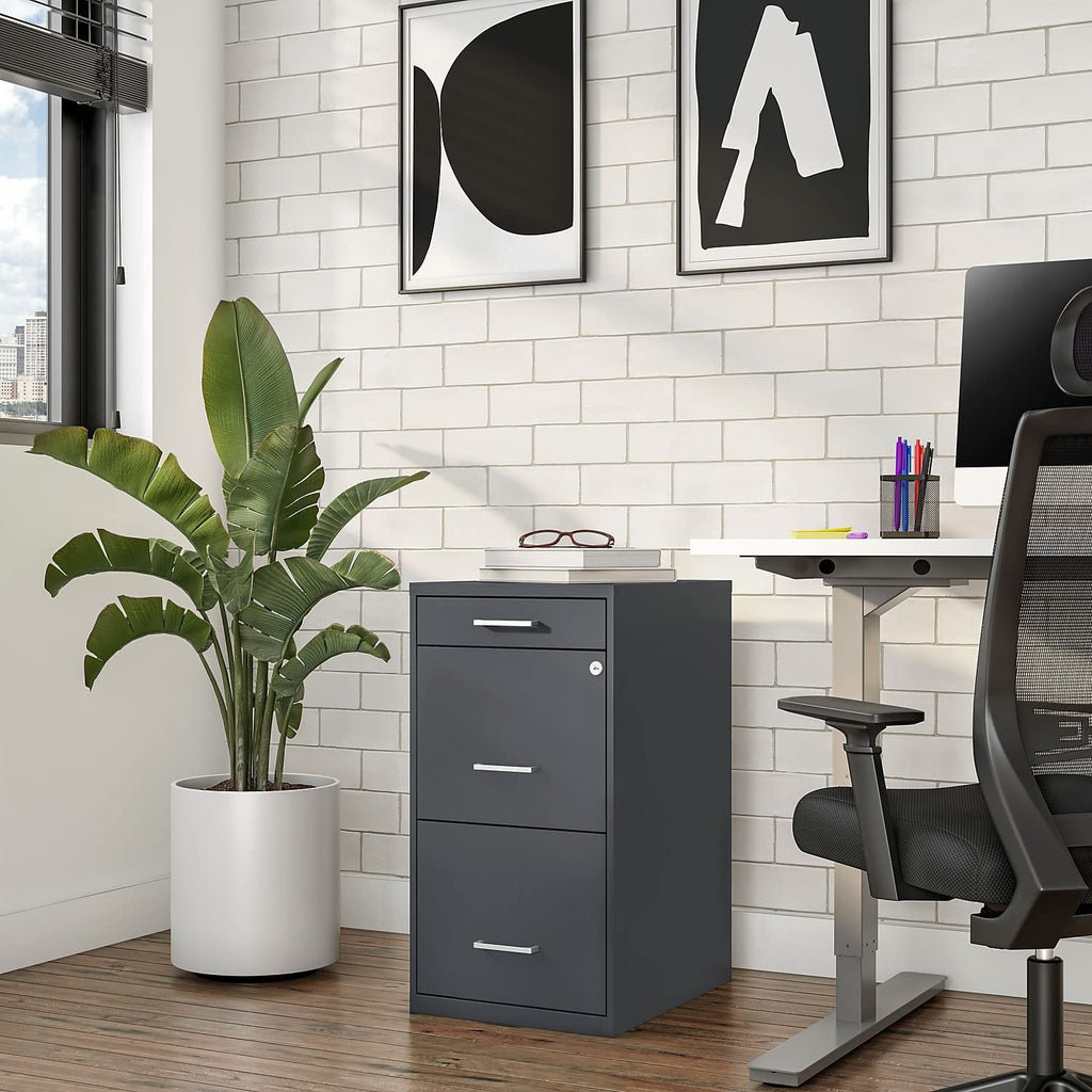 3 Drawer Letter Size Lockable File Cabinet X547345