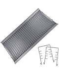 27 inch Porcelain-coated Steel Ash Pan with 2pcs Fire Grate Hanger G24956