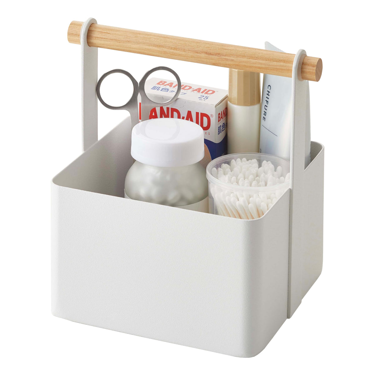 Small Steel Wood Storage Basket A651