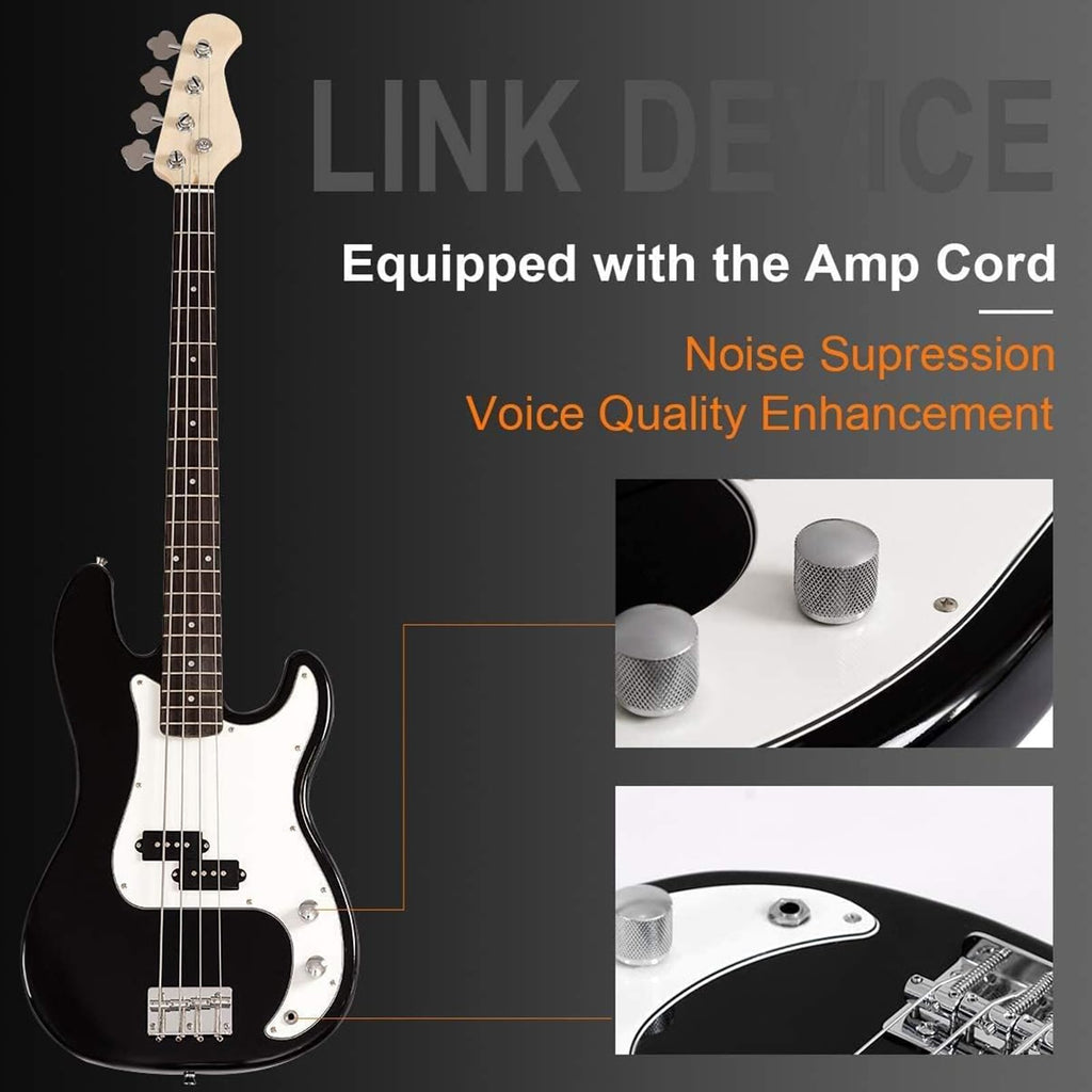 Full Size 4 String Electric Bass Guitar with Bag O16938
