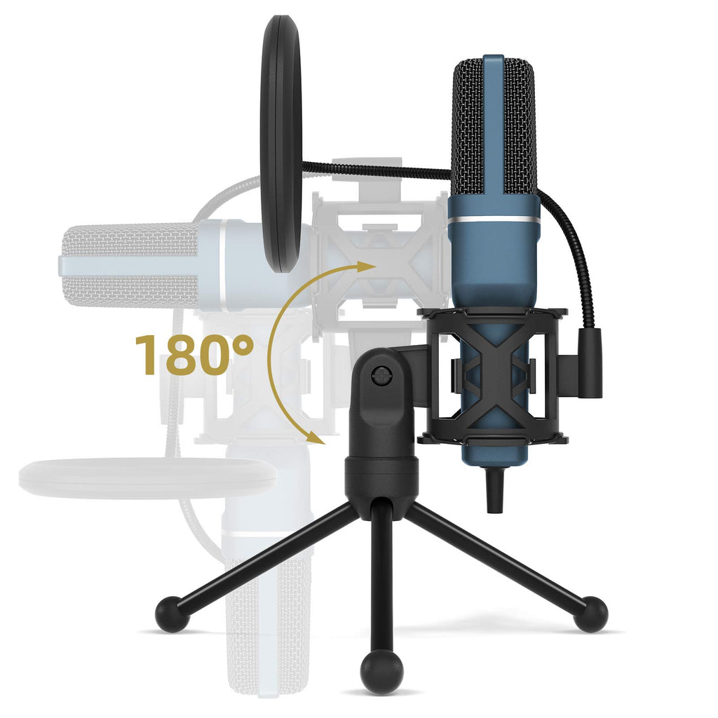 USB Microphone and Microphone Arm Stand R292832