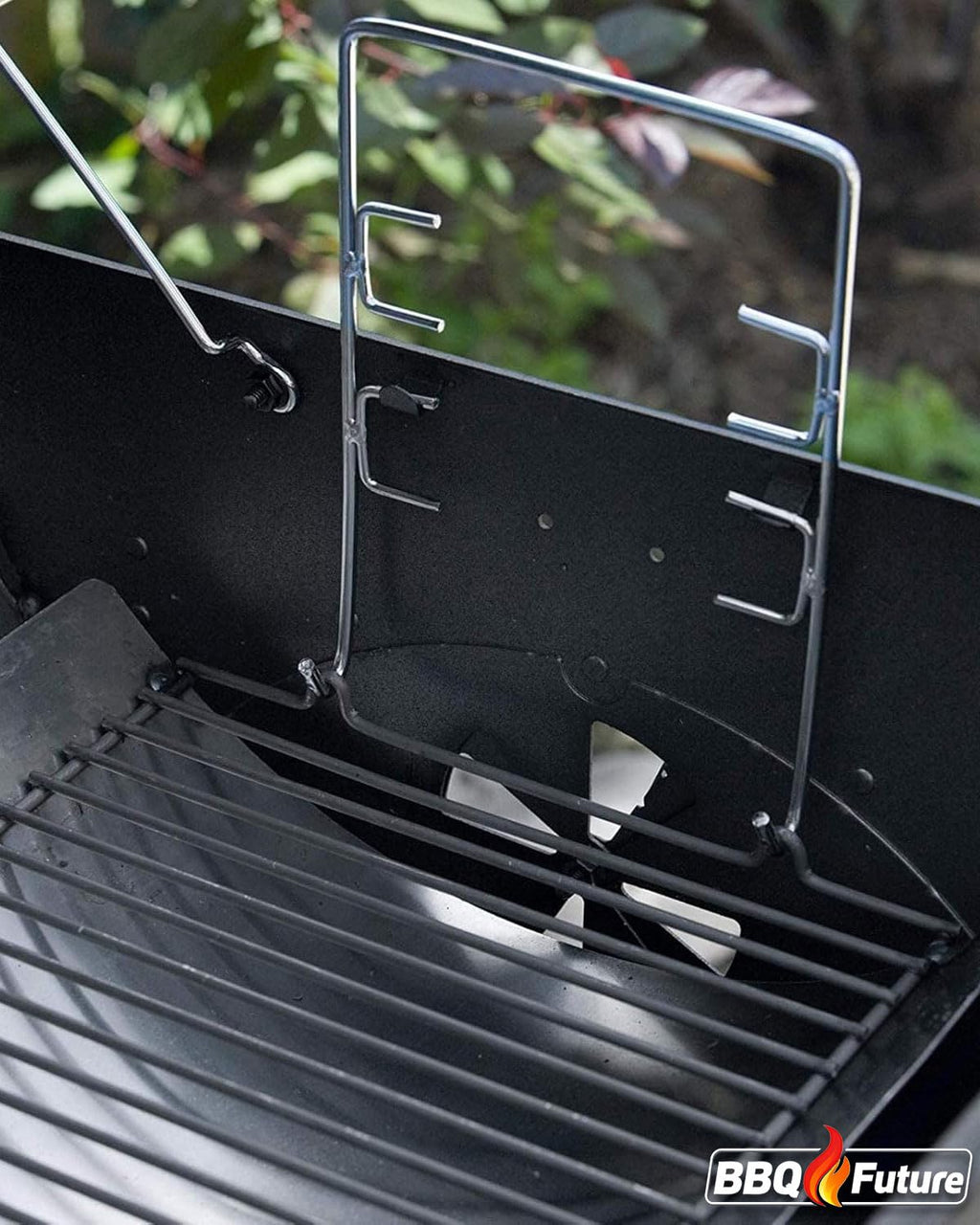27 inch Porcelain-coated Steel Ash Pan with 2pcs Fire Grate Hanger G24956