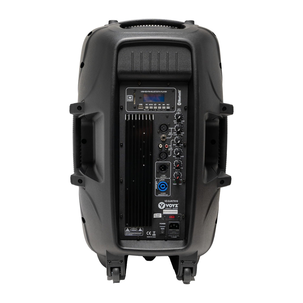 2000 Watt Bluetooth Portable Speaker with Wireless Microphone N828383
