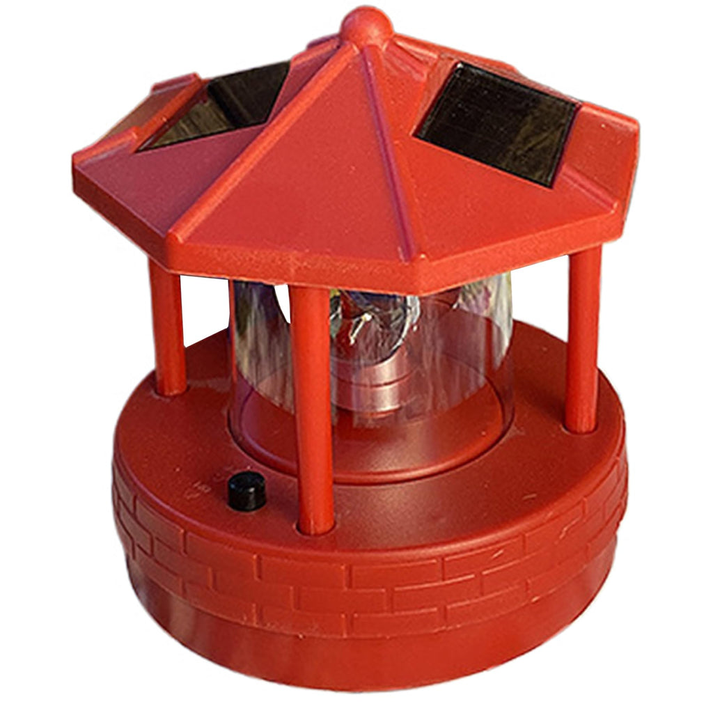 Solar Lighthouse with 360° Rotating Beacon E1767