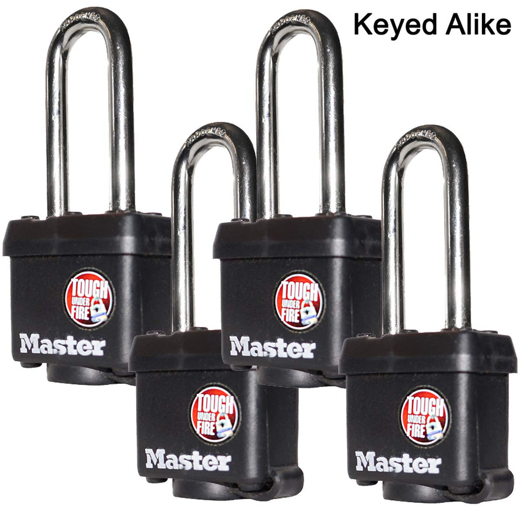 Keyed Alike Padlocks with Thermoplastic Coating R259