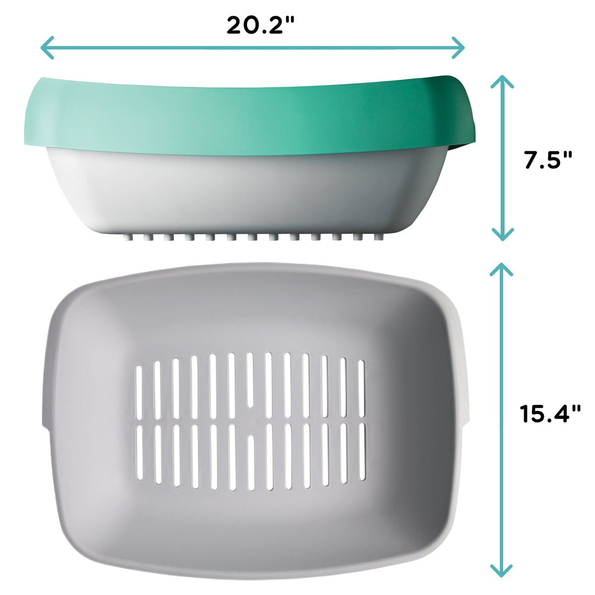 3 Sifting Tray Cat Litter Box with Non-Stick Coating Y575855