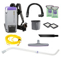6 Quart Corded Backpack Vacuum with Telescoping Wand Tool Kit Y186752