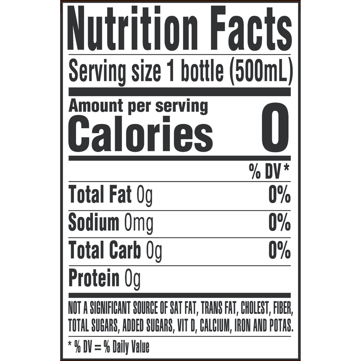 100% Natural Spring Water 16.9 fl oz 24 Pack F481523