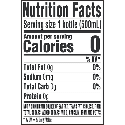 100% Natural Spring Water 16.9 fl oz 24 Pack F481523