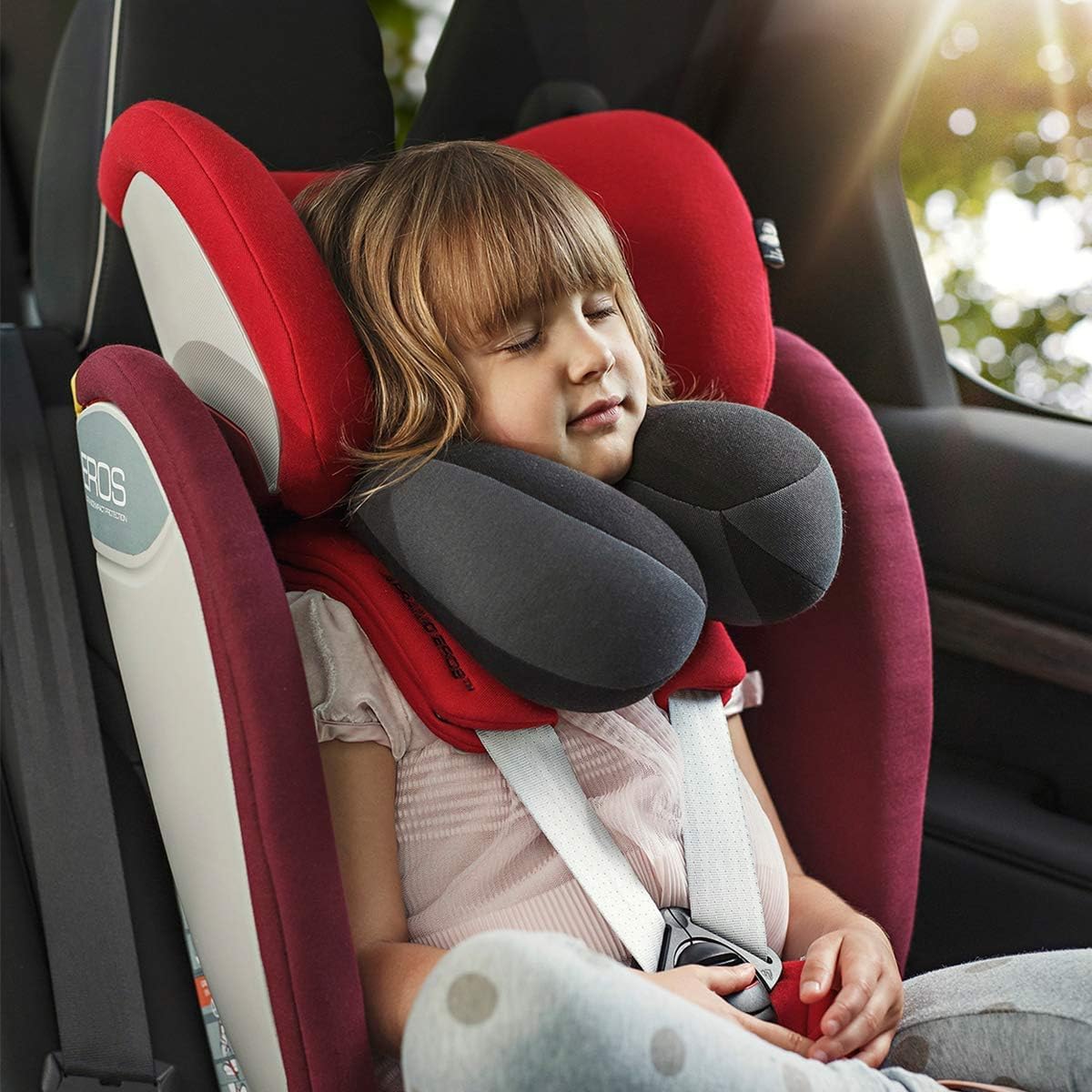 Kids Travel Neck Pillow Black W412383