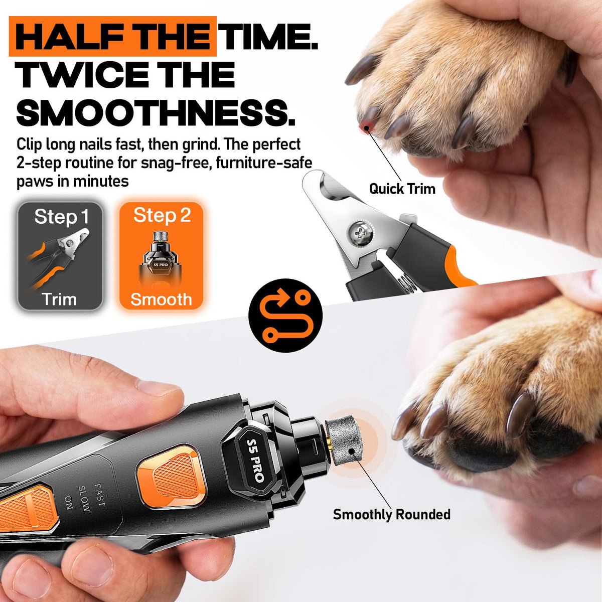 Dog Nail Grinder Kit T8414