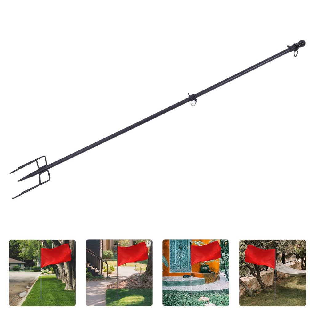 Stainless Steel Flag Pole Holder with 5 Prongs N903589