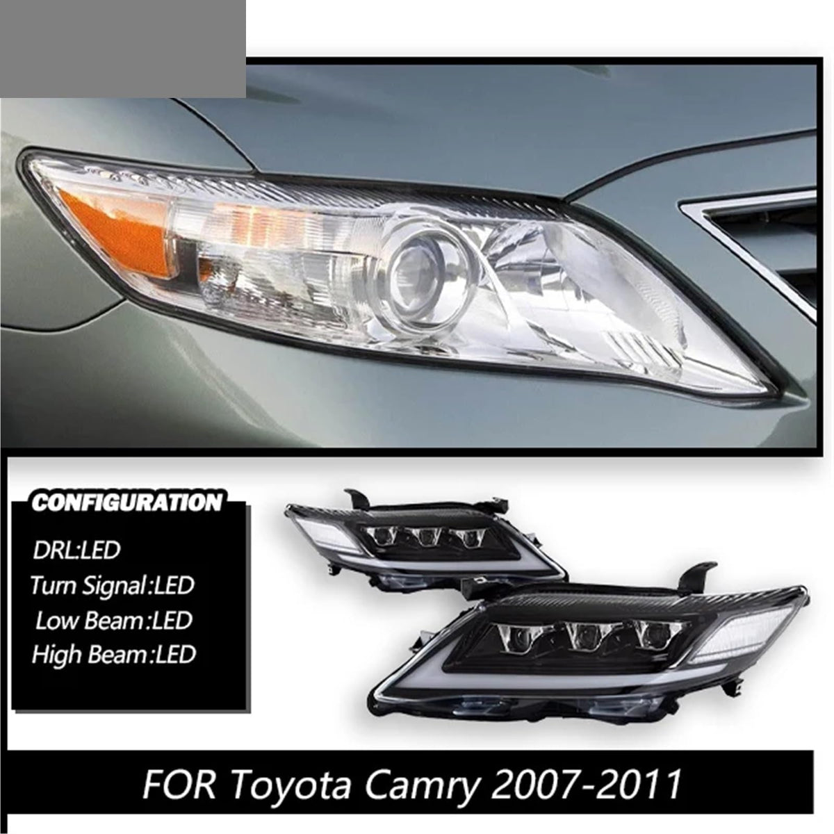 Toyota Camry LED Headlight Q63615
