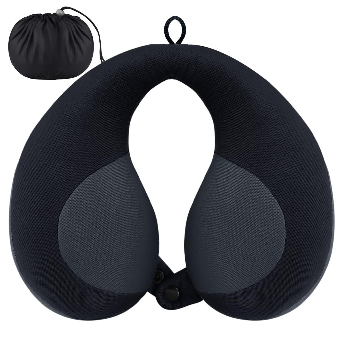 Kids Travel Neck Pillow Black W412383