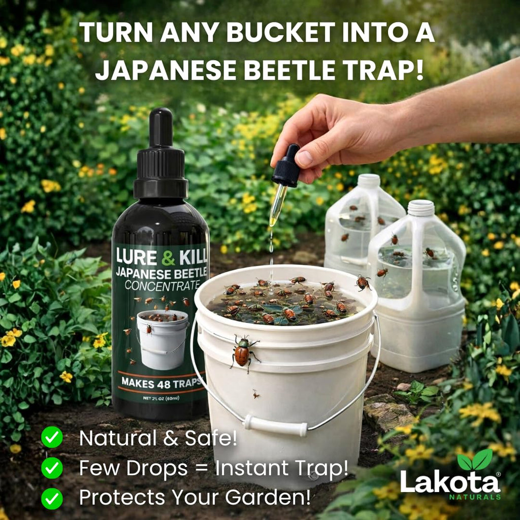 Japanese Beetle Traps Outdoor Killer Lure & Kill Concentrate G38230
