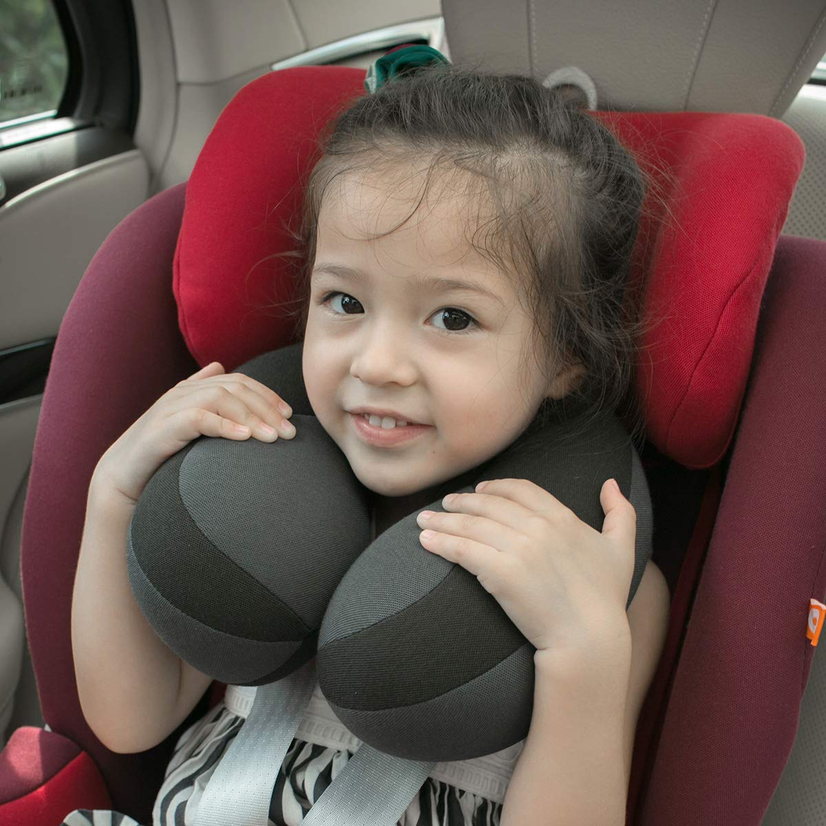 Kids Travel Neck Pillow Black W412383