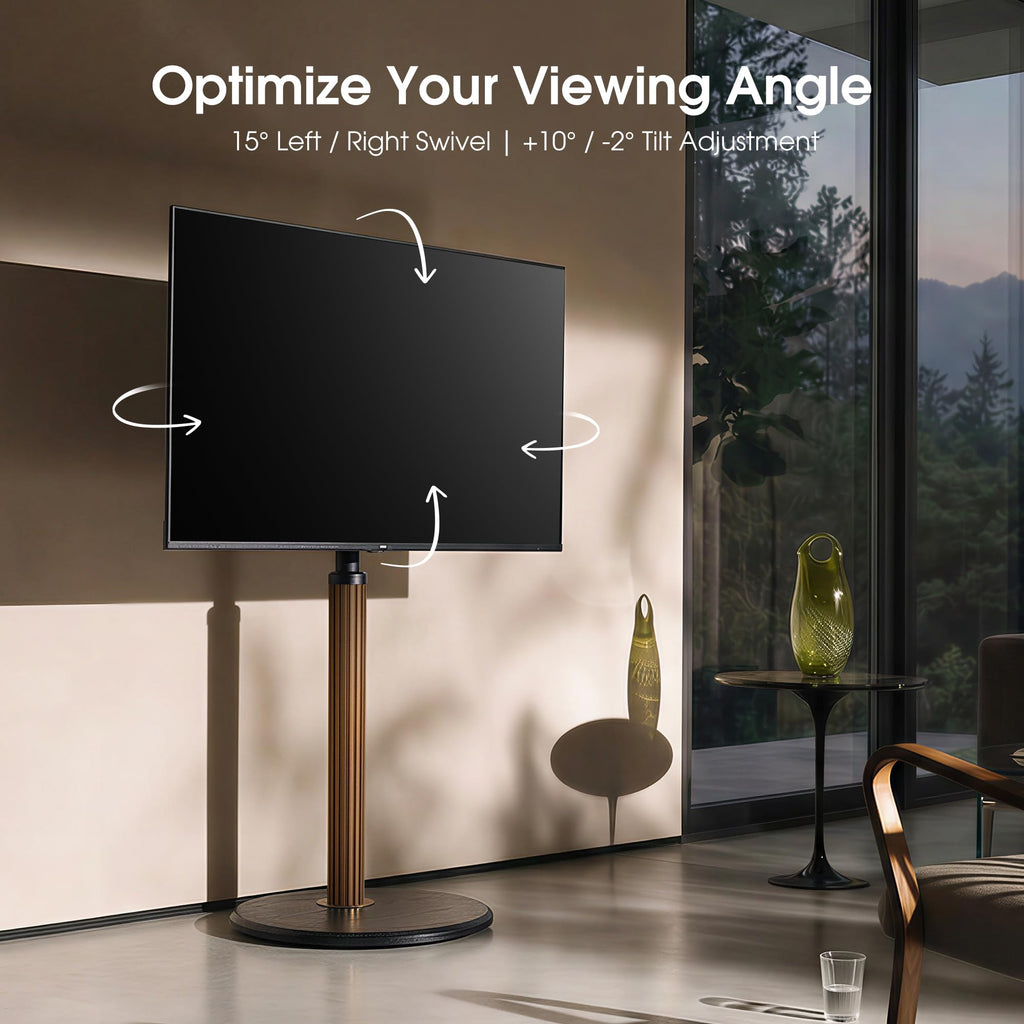 Aluminum Rolling TV Stand for 32-65 inch TVs I50805